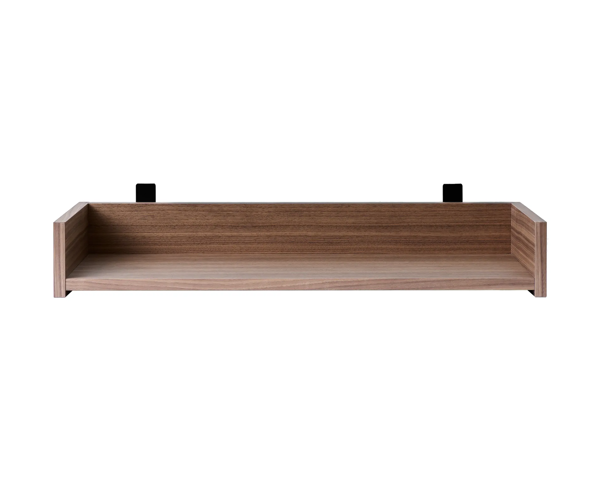 Gentle shoe rack, Walnut, 78x8x30 cm Maze