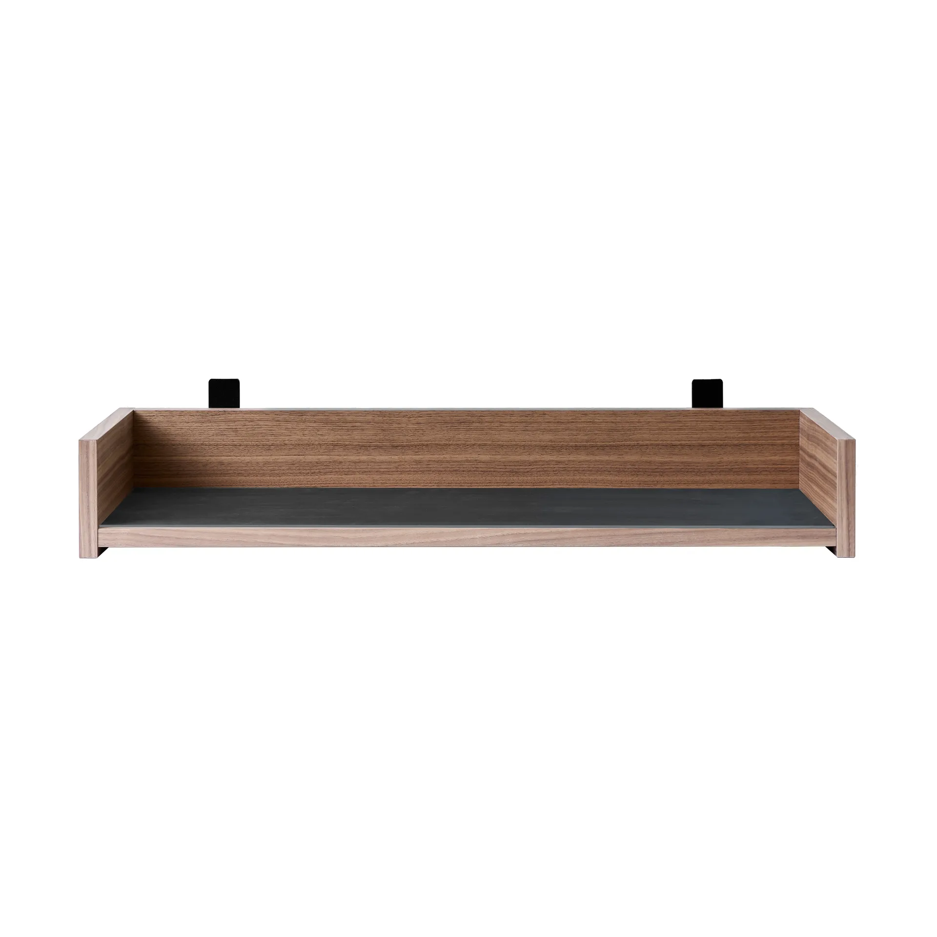 Gentle shoe rack, Walnut, 78x8x30 cm Maze