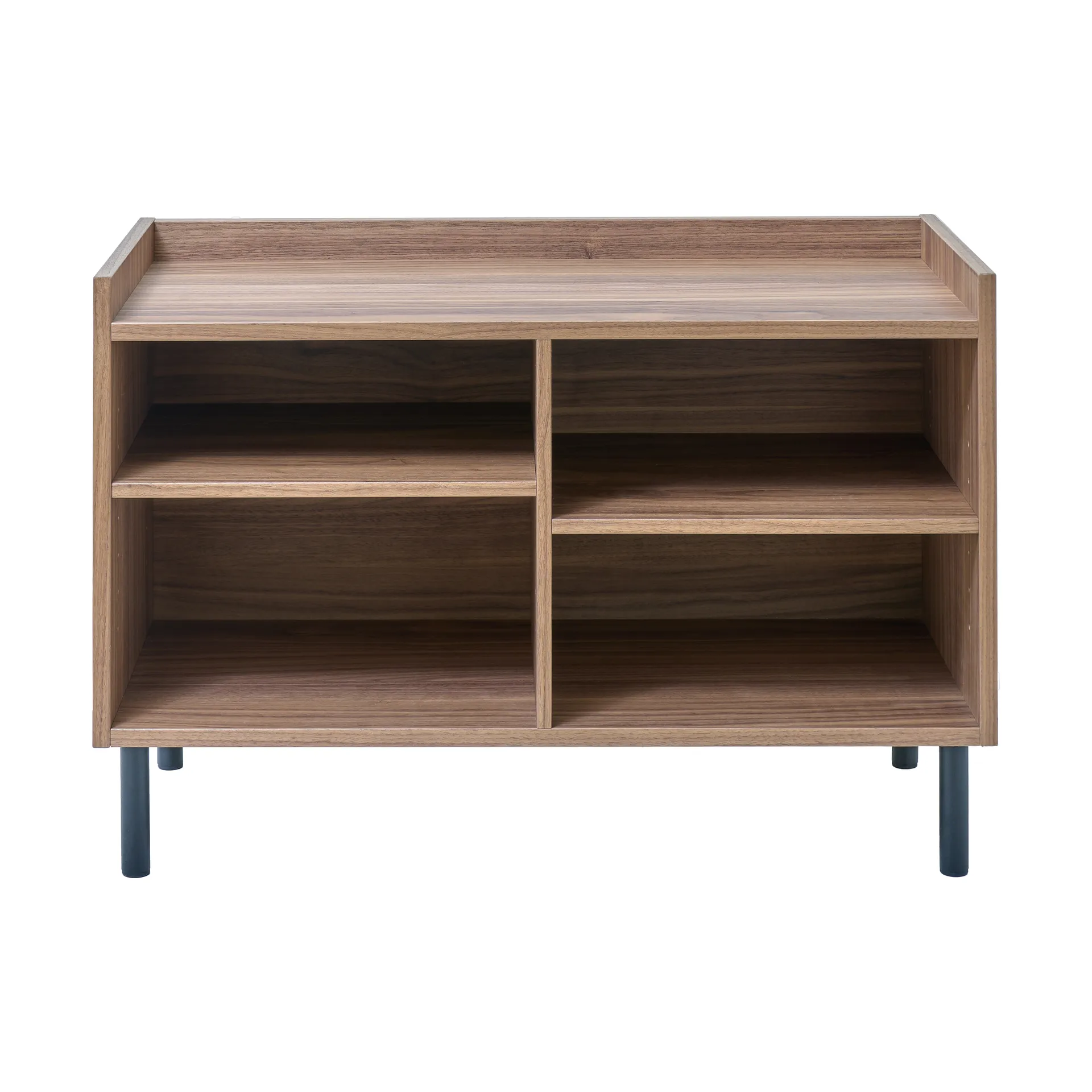 Gentle storage bench, Walnut, 78x53x35 cm Maze