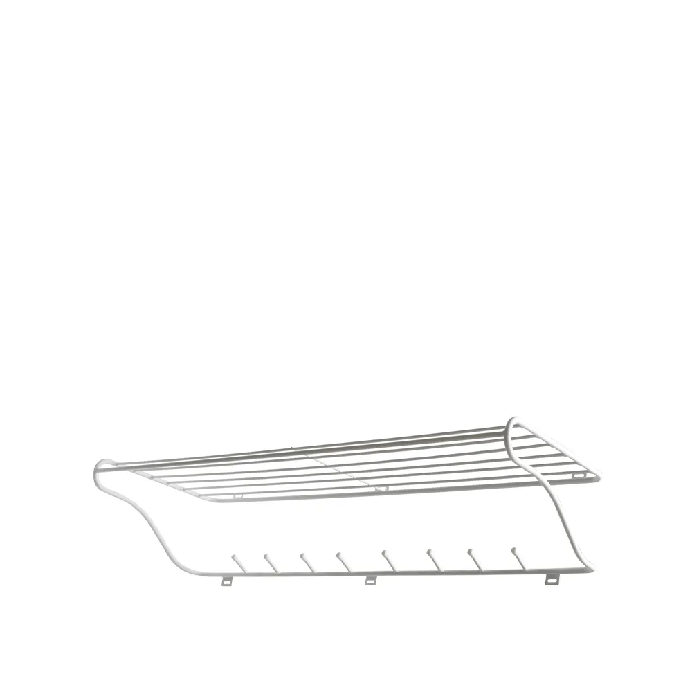 Hat Rack L, white Maze