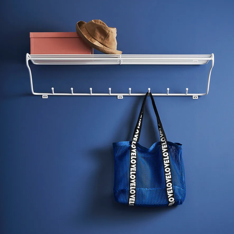 Hat Rack L, white Maze