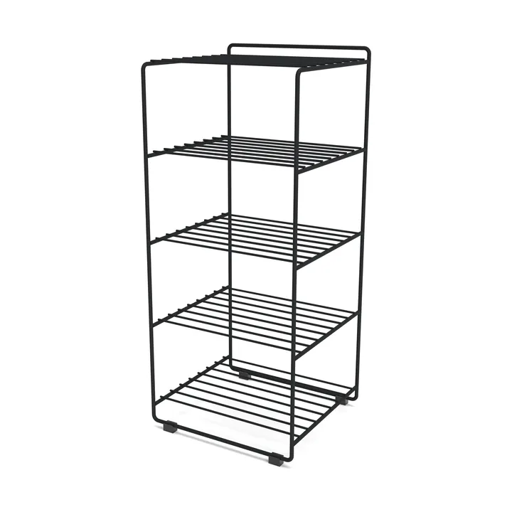 Maze Shoescraper shoe shelf - Black - Maze