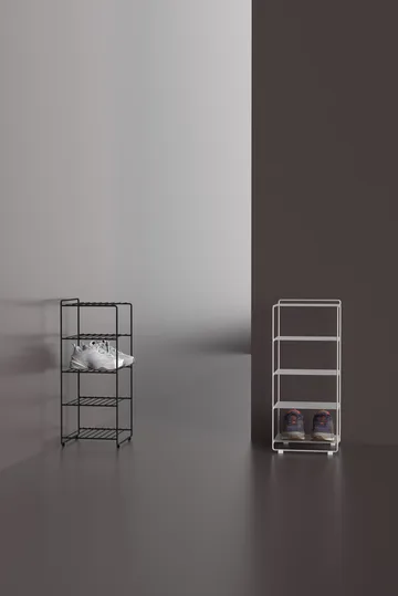 Maze Shoescraper shoe shelf - Black - Maze