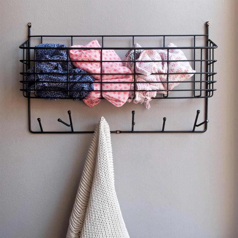 Mitten Shelf, black Maze
