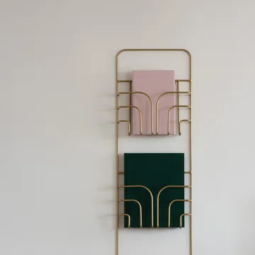 Now magazine holder - brass - Maze