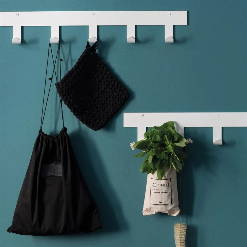 Only Hooks coat rack, white Maze