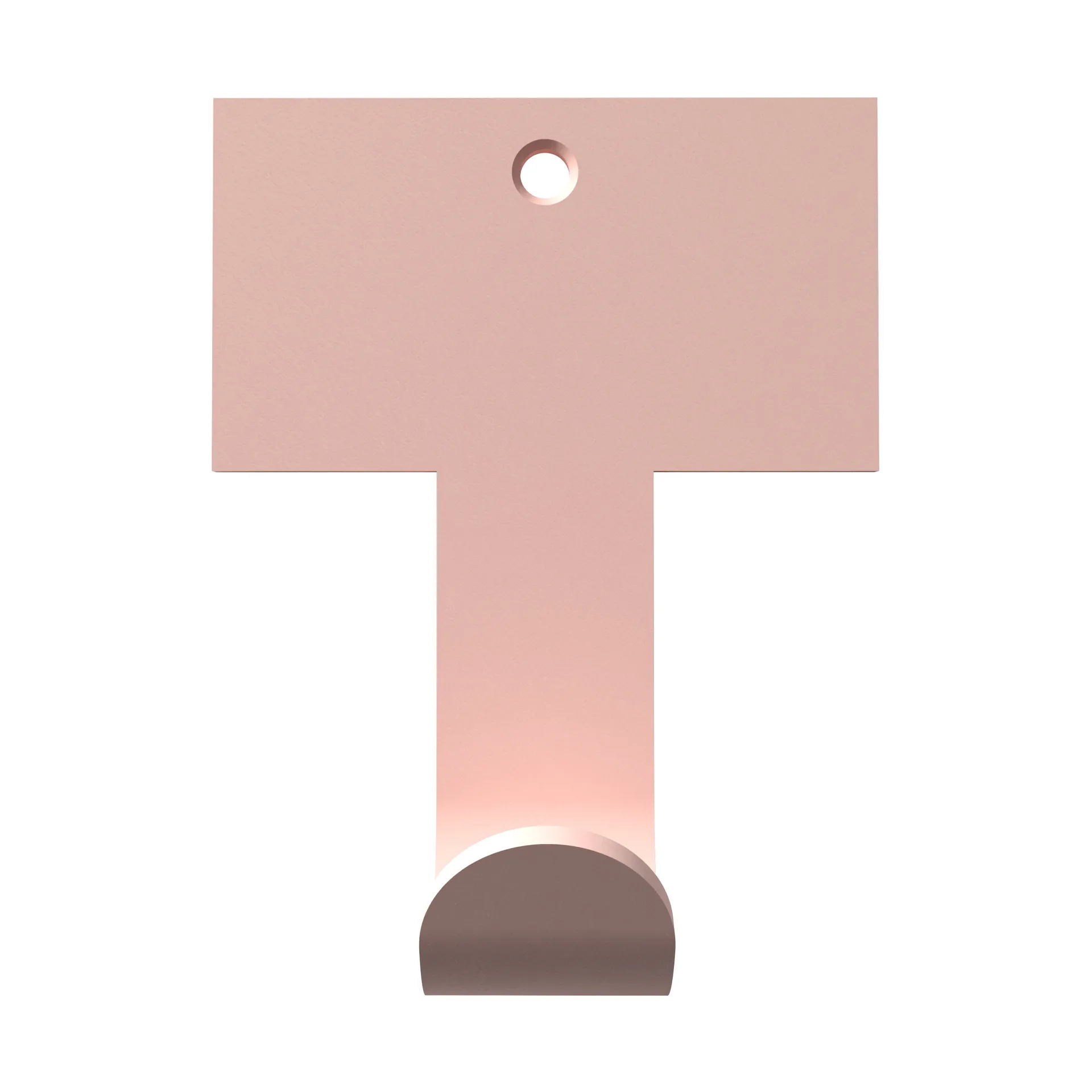 Only Hooks hook XS, Pale pink Maze