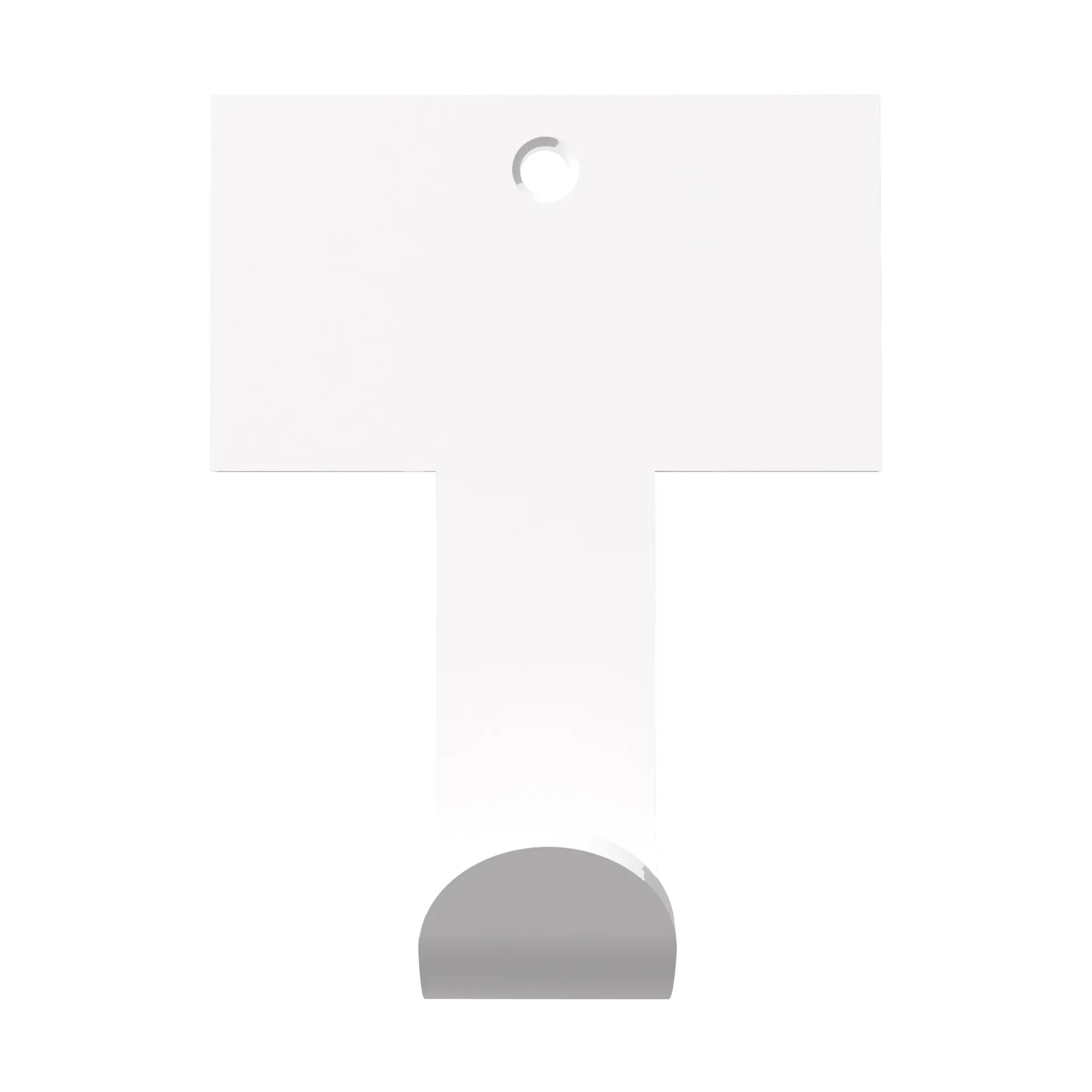 Only Hooks hook XS, White Maze