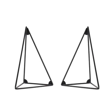 Pythagoras brackets, 2-pack - black - Maze