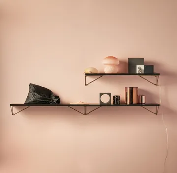 Pythagoras Bundle A shelving system black-brass - Maze