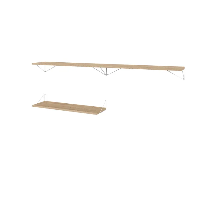 Pythagoras Bundle A shelving system oak-white - Maze