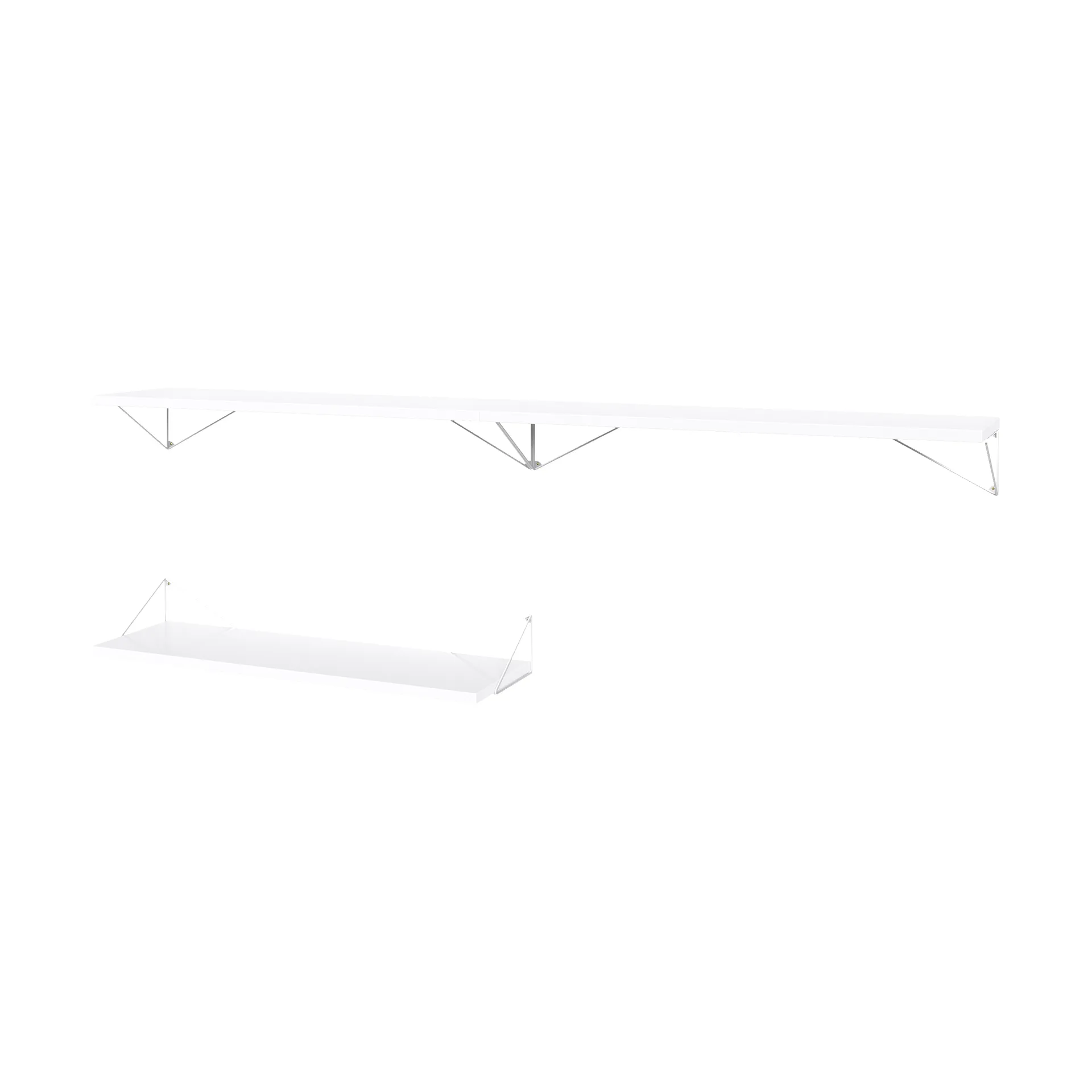 Pythagoras Bundle A shelving system white-white,  Maze