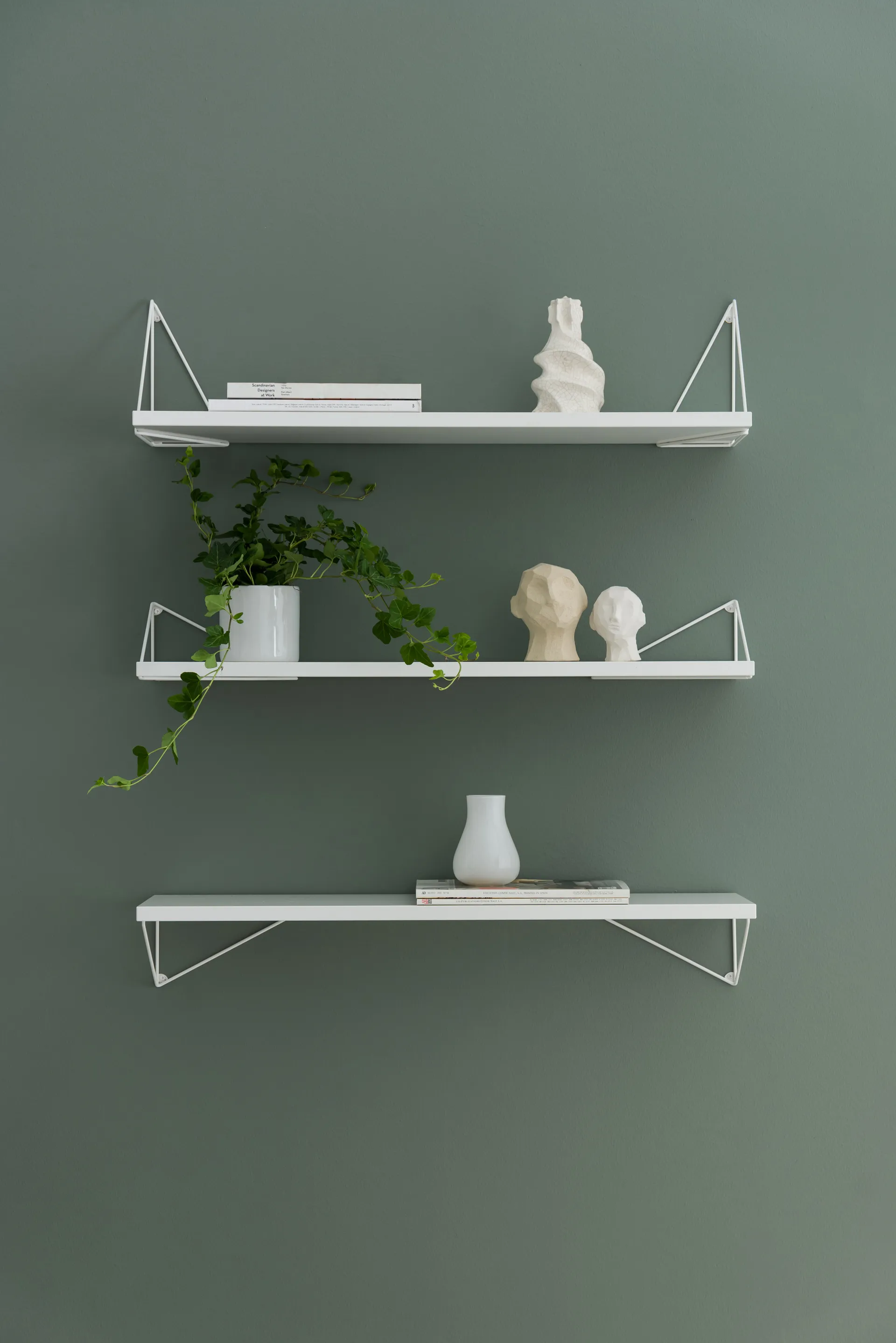 Pythagoras Bundle A shelving system white-white,  Maze