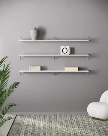 Pythagoras Bundle B shelving system white-white - Maze