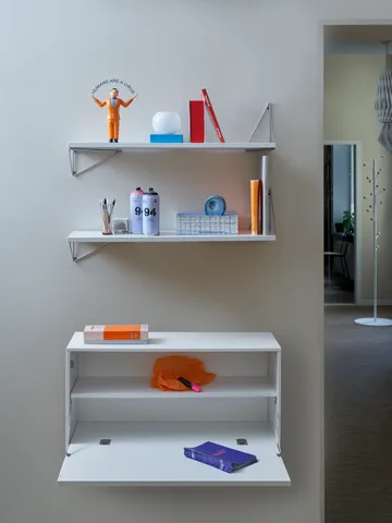 Pythagoras Bundle F shelving system white-white - Maze