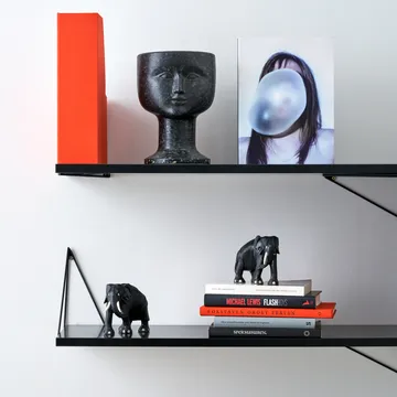 Pythagoras shelf - black - Maze