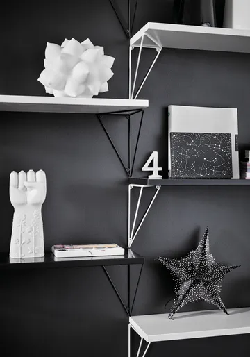 Pythagoras shelf - black - Maze