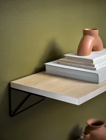 Pythagoras shelf, Large - Ash - Maze