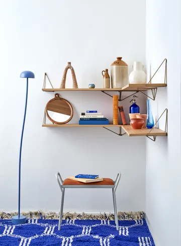 Pythagoras shelf, Large - oak - Maze