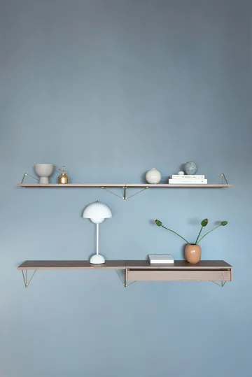 Pythagoras shelf, Large - walnut - Maze