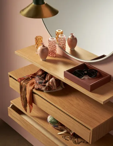 Pythagoras shelf - oak - Maze