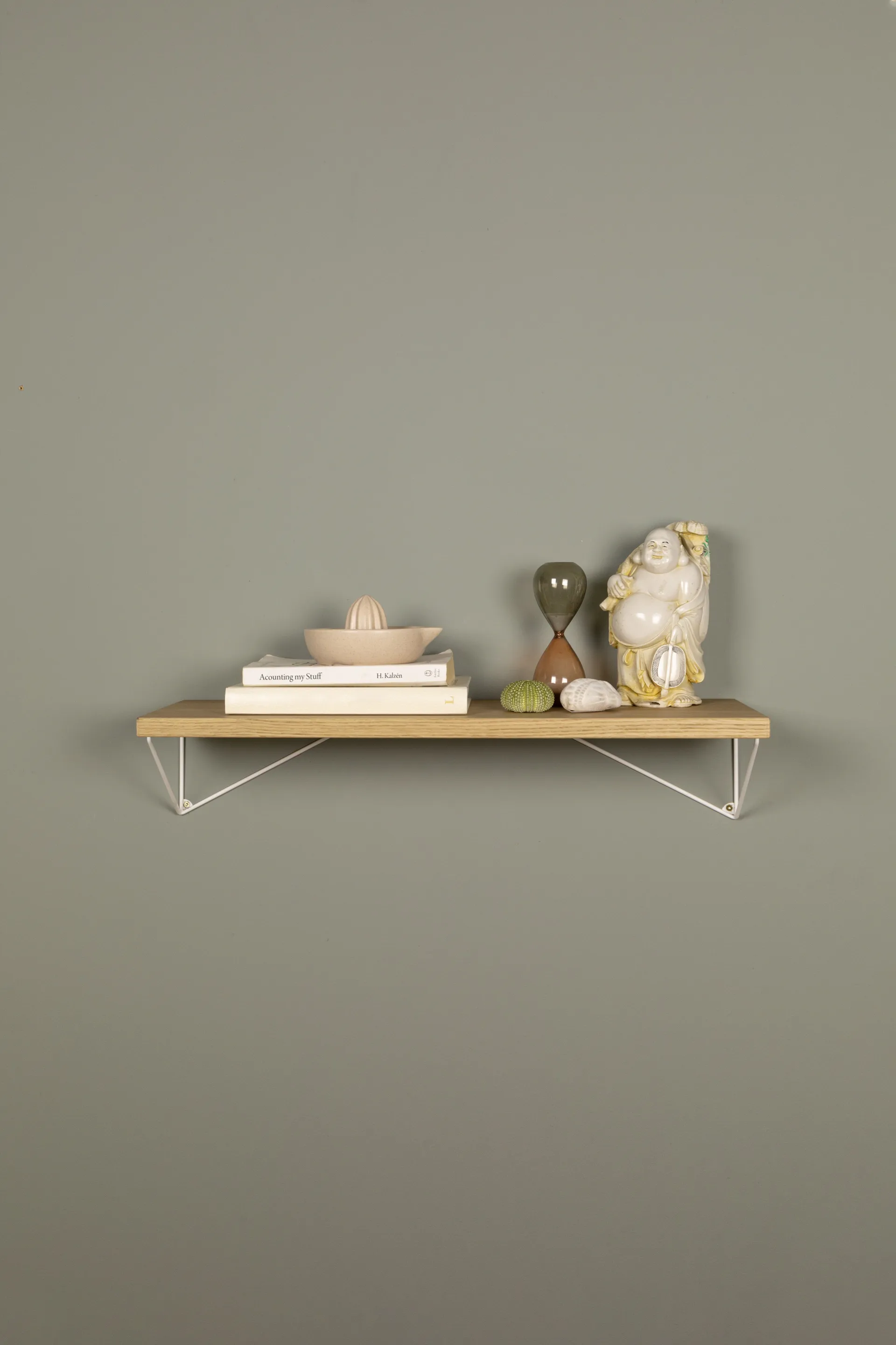 Pythagoras Shelf shelf 60 cm, Oak Maze
