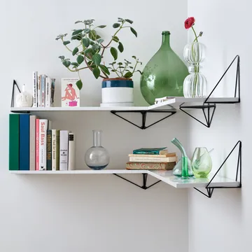 Pythagoras shelf - white - Maze