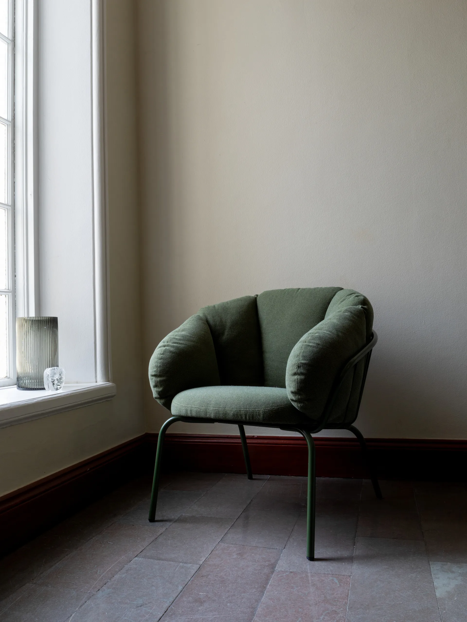 Same Easy armchair, Green Maze