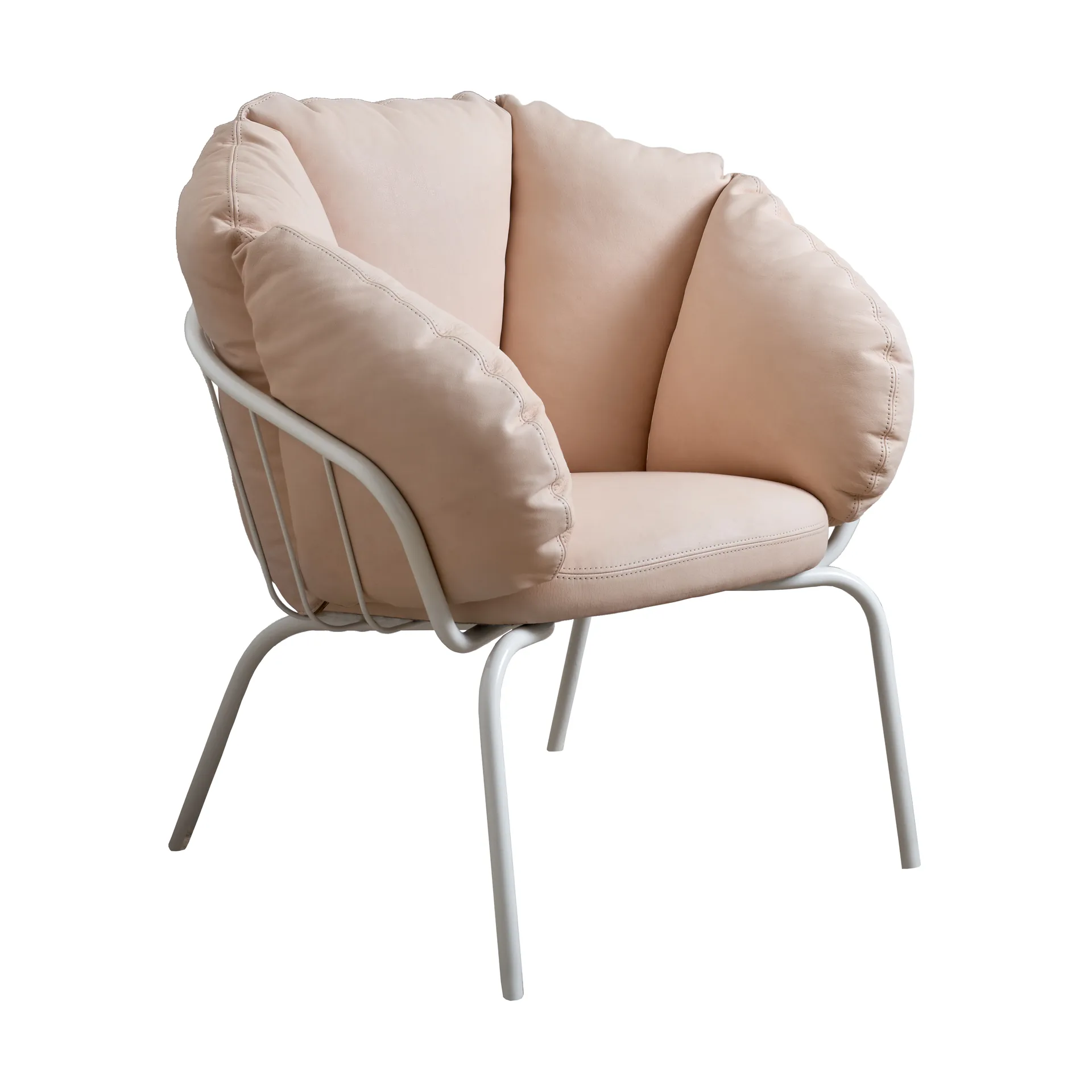 Same Easy armchair, White-nature Maze