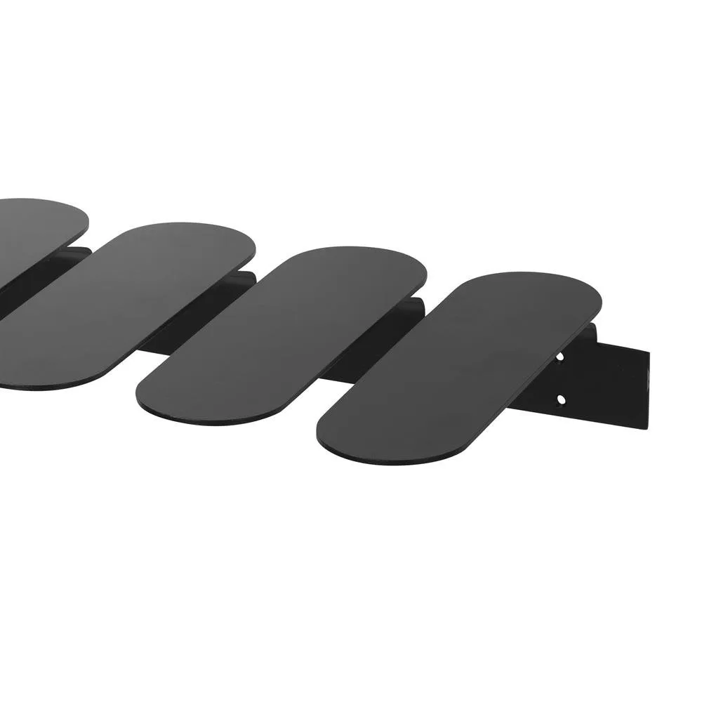 Step shoe shelf, black Maze