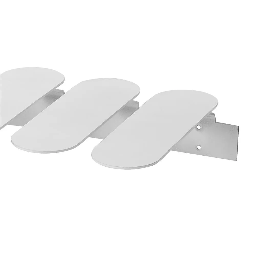 Step shoe shelf, white Maze