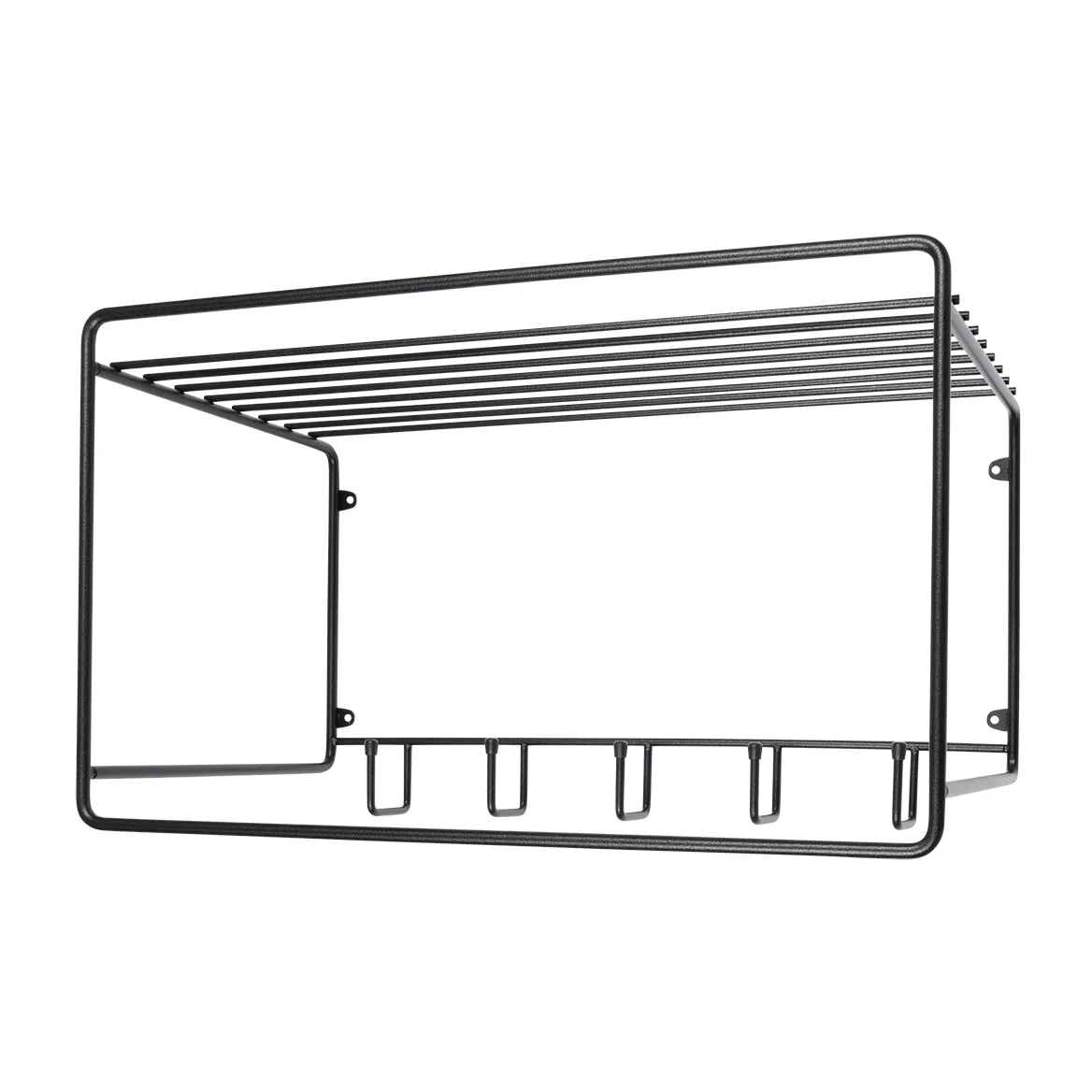 Uptown hat shelf, Black Maze