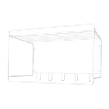 Uptown hat shelf - White - Maze