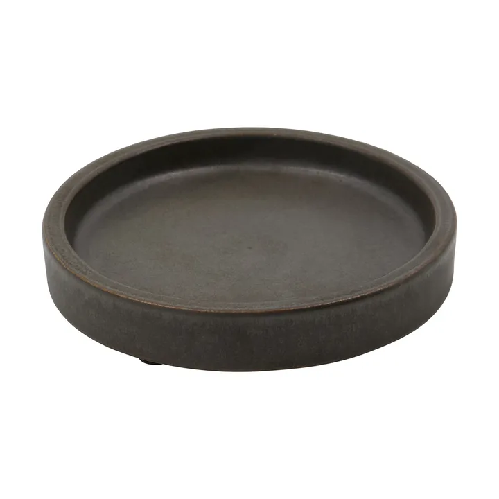 Datura soap dish Ø12.5 cm - Dark gray - Meraki