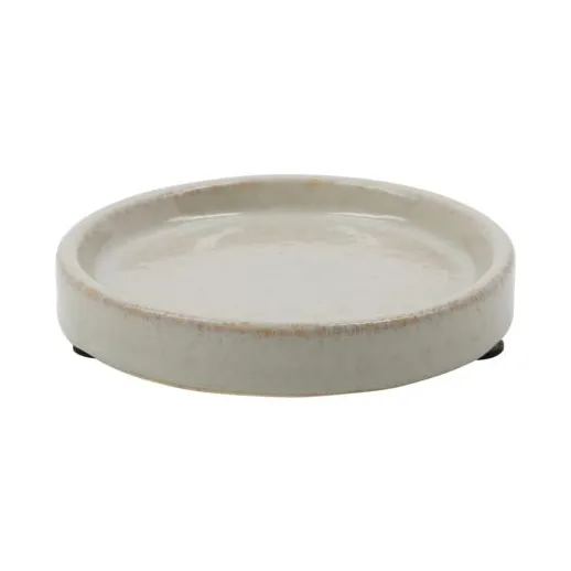 Datura soap dish Ø12.5 cm - Shellish grey - Meraki