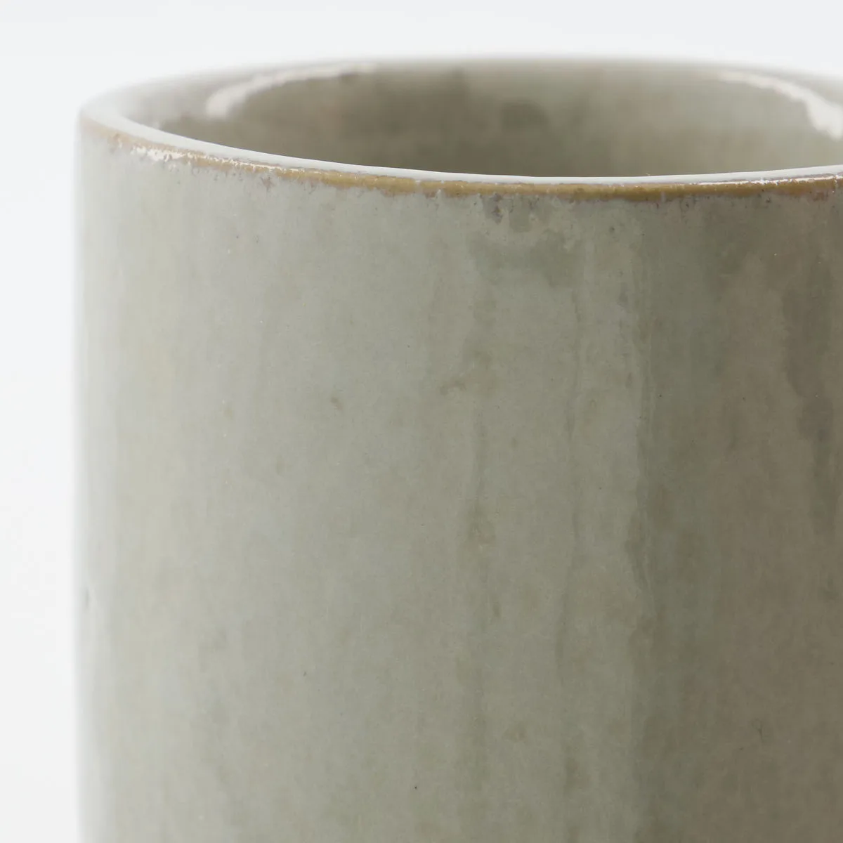Datura storage mug Ø8 cm, Shellish grey Meraki