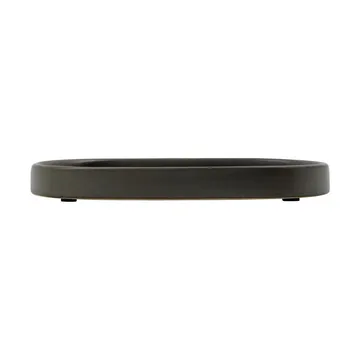 Datura tray 12.5x20 cm - Dark gray - Meraki