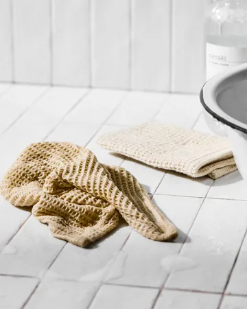 Meraki dishcloth 30x30 cm 2-pack - Beige - Meraki