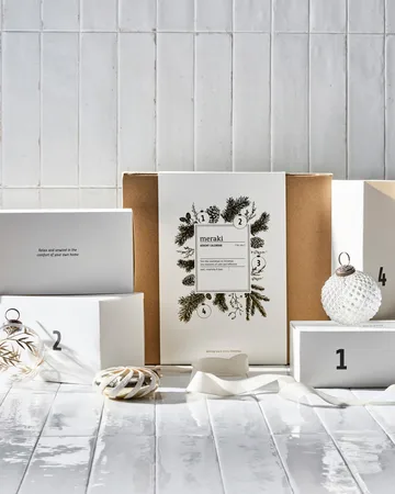Meraki Gift Set Advent Calendar - Dark wood, Northern dawn - Meraki