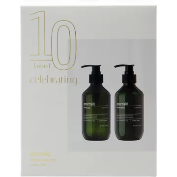 Meraki gift set hand soap with hand lotion - Cotton Haze - Meraki