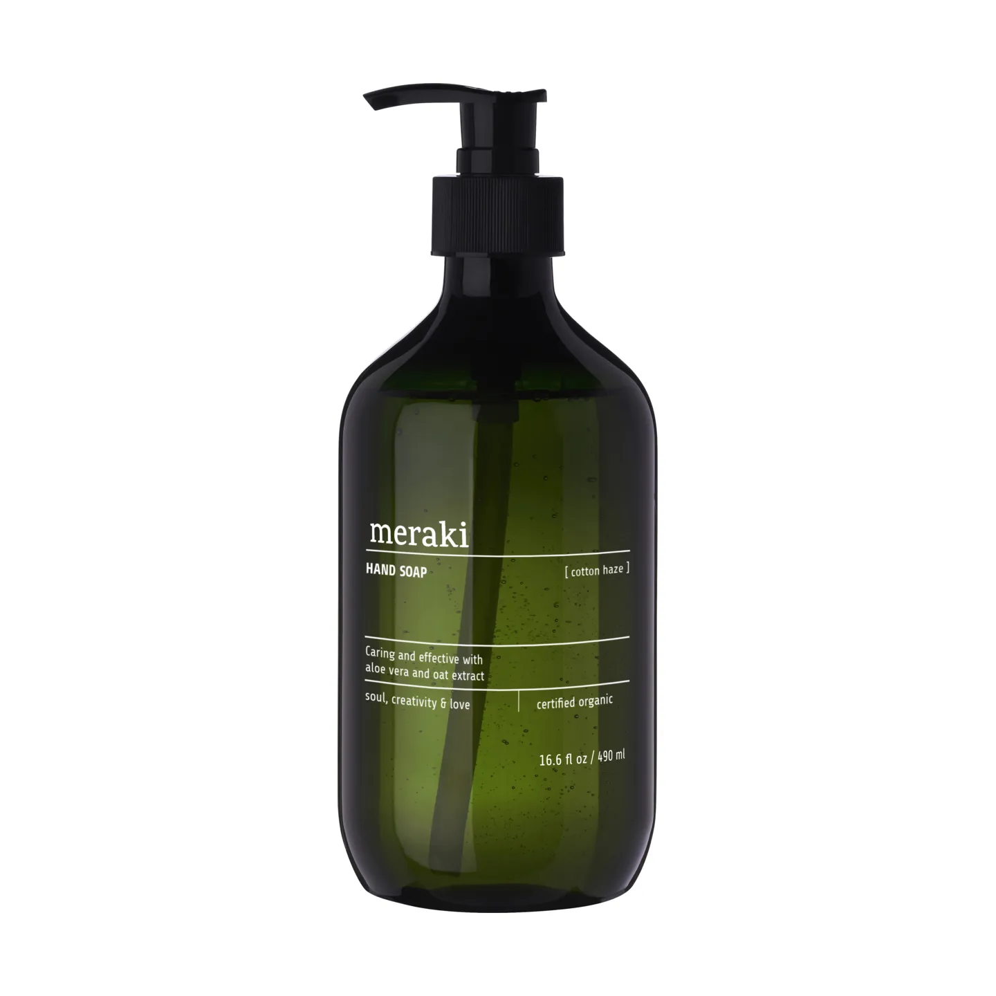 Meraki hand soap 490 ml, Cotton Haze Meraki
