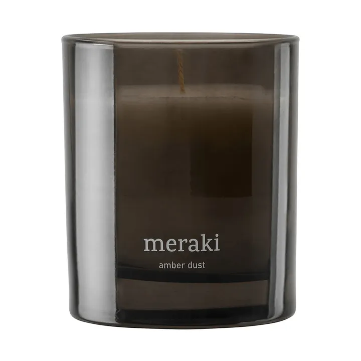 Meraki scented candle, 35 hours - Amber dust - Meraki