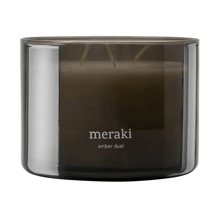 Meraki scented candle, 60 hours - Amber dust - Meraki