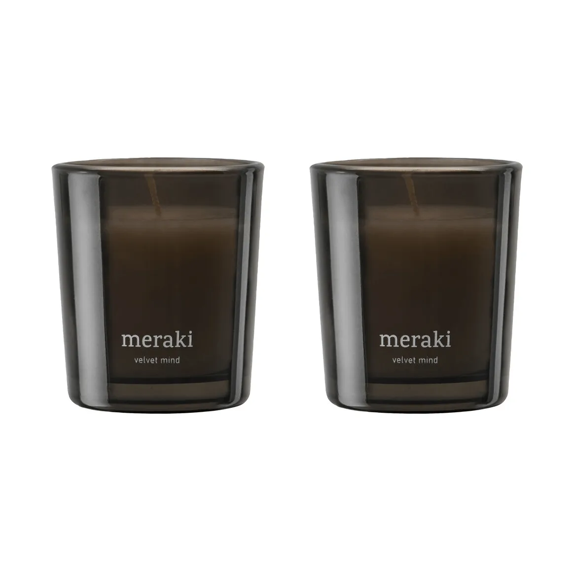 Meraki scented candles 12 hours 2-pack, Velvet mind Meraki