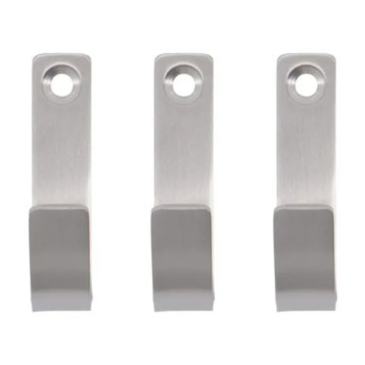 Thapsus hook 3-pack - Brushed steel - Meraki