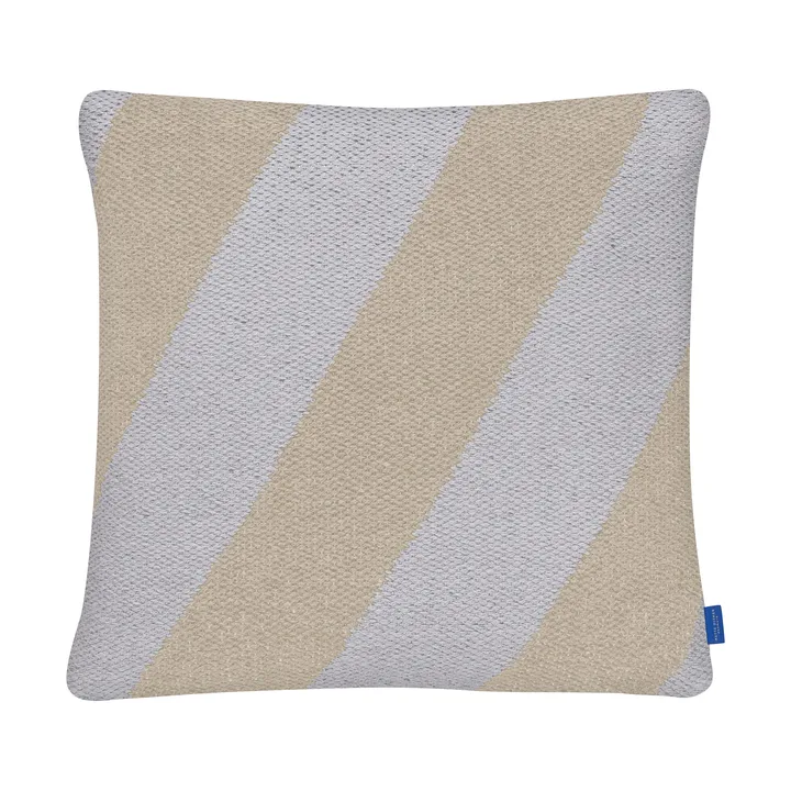 Across kelim cushion cover - Light grey, 50x50 cm - Mette Ditmer