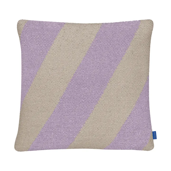 Across kelim cushion cover - Light lilac, 50x50 cm - Mette Ditmer