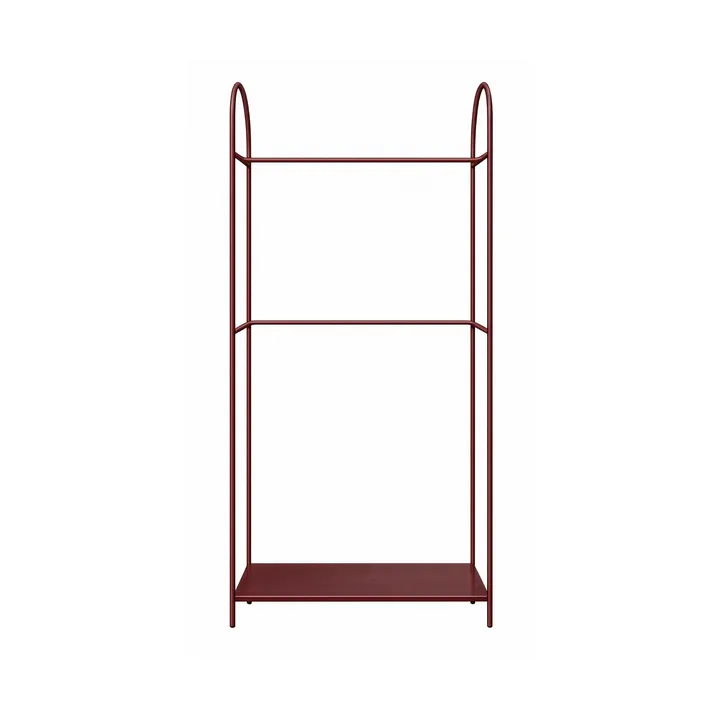 Arch clothes rail - Red, 39x92x186 cm - Mette Ditmer
