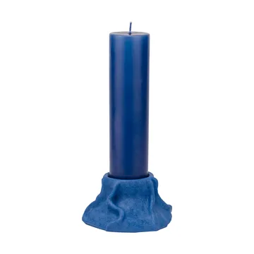 Art Piece lava candle holder Ø12.5 cm - Cobalt - Mette Ditmer