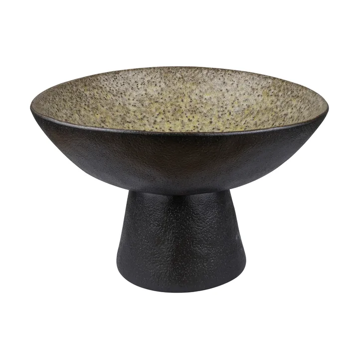 By Hand bowl on foot Ø31.5x20 cm - Sand - Mette Ditmer
